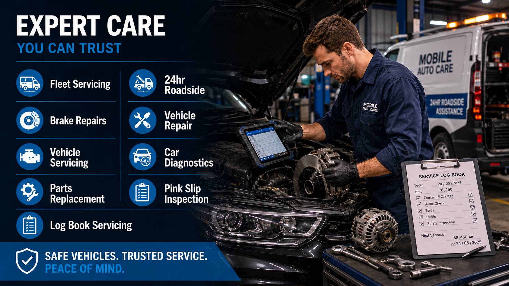 Mobile Roadside Mechanic Services